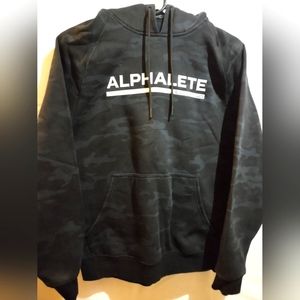 Alphalete/Small/Black & Gray Camouflage